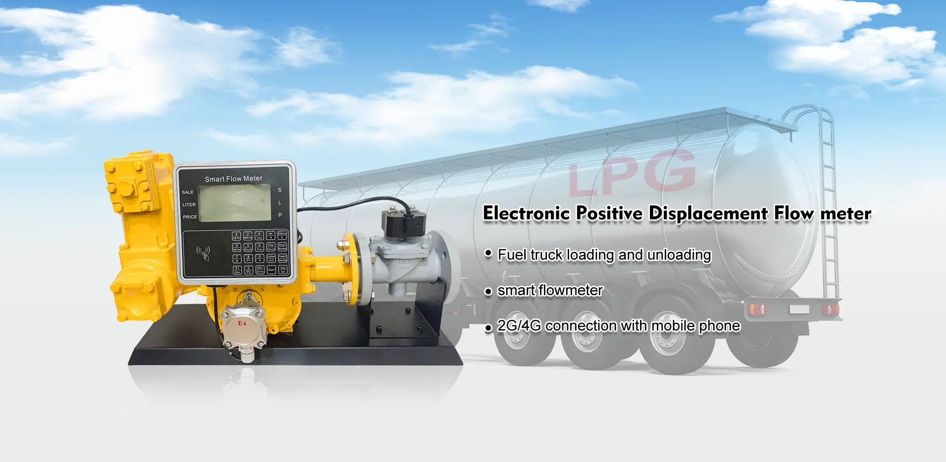 China positiver Verschiebungsflussmeter