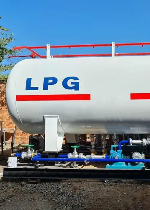 Laden und Entladen von LPG